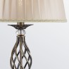 Lampada da terra piantana soggiorno stile classico stoffa Grace Maytoni Saldi