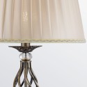 Lampada da terra piantana soggiorno stile classico stoffa Grace Maytoni Sconti