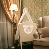 Lampada da terra piantana soggiorno stile classico stoffa Grace Maytoni Promozione