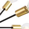 Lampadario a sospensione nero soffitto 12 portalampada Jackson Maytoni Saldi
