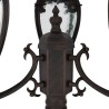 Lampadaire de jardin classique à 3 lumières éclairage extérieur Fleur Maytoni Réductions