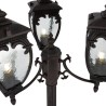 Lampadaire de jardin classique à 3 lumières éclairage extérieur Fleur Maytoni Catalogue