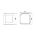 Éclairage extérieur au sol pour le jardin à LED applique murale Royal Mile Maytoni Offre