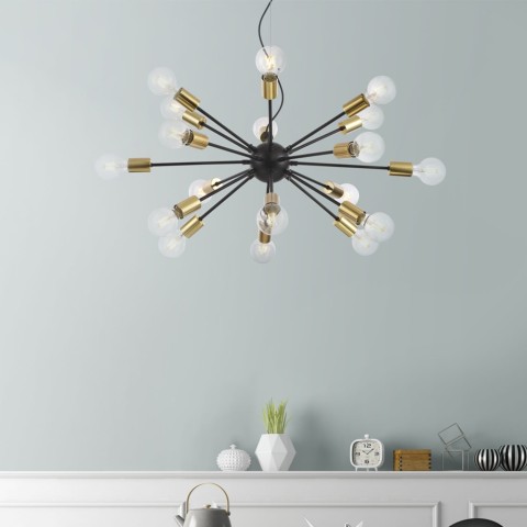Lampada a sospensione moderna 18 portalampada soffitto Jackson Maytoni Promozione