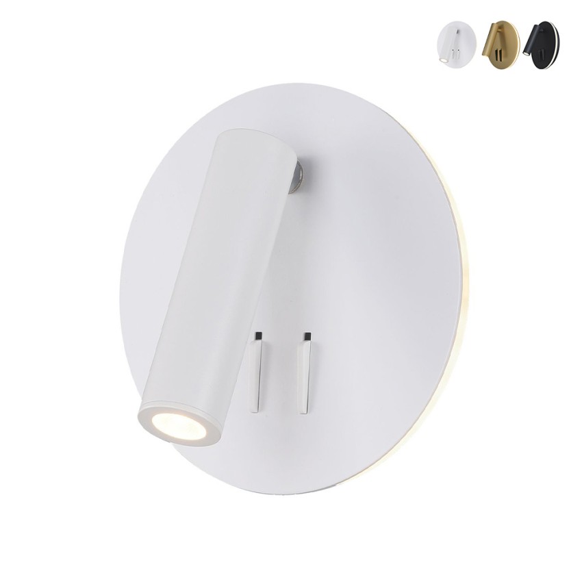 Applique da parete rotonda LED faretto spot regolabile Los 176 Maytoni Offerta Applique da parete rotonda LED faretto spot regolabile Los 176 Maytoni Offerta