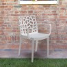 Sedia giardino esterno bar con braccioli moderna Matrix Armchair BICA Caratteristiche