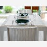 Sedia impilabile rattan giardino ristorante bar esterno Virginia Bica Costo