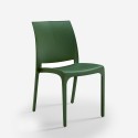 25er Set Volga BICA Stapelbare Stühle für Bars, Restaurants und Gärten 