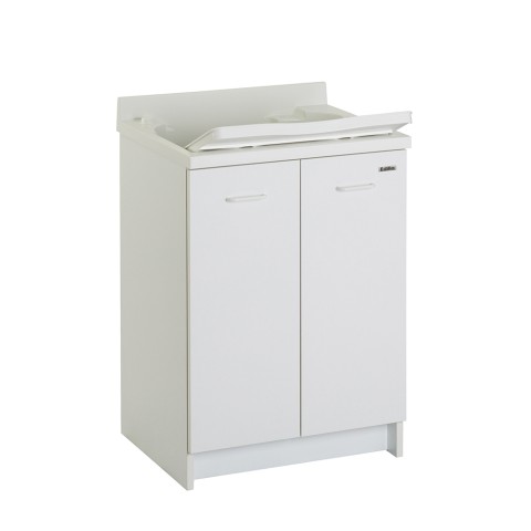 Meuble-lavabo 2 portes bac planche à laver 60x50 cm Edilla Montegrappa Promotion
