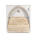 Lavatoio 45x50cm lavabo con asse legno mobiletto 1 anta Edilla Montegrappa Catalogo