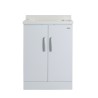 Außen-Waschtisch mit 2 Türen 60x50cm Piuvella Montegrappa Sales