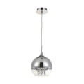 Lampada sfera sospesa a soffitto vetro cromato Ø 20cm Fermi Maytoni Promozione