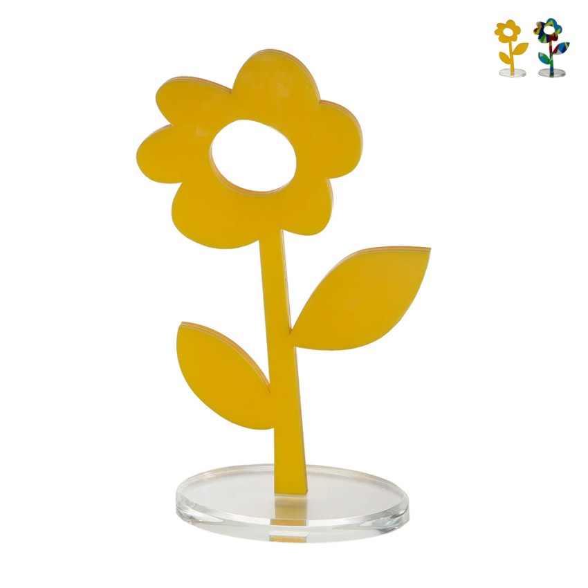 Soprammobile fiore colorato stile pop art mensola soggiorno Margherita Vendita Soprammobile fiore colorato stile pop art mensola soggiorno Margherita Vendita