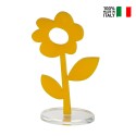 Soprammobile fiore colorato stile pop art mensola soggiorno Margherita Catalogo