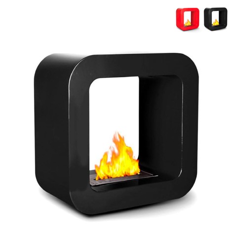 Bioethanol-Tisch- und Bodenkamin in modernem Design Bruxelles