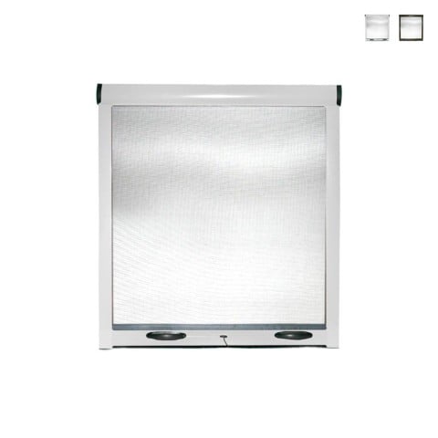 Moustiquaire enroulable pour fenêtre 80x170 cm universelle Easy-Up C Promotion