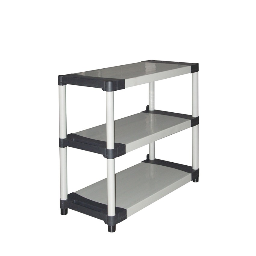 Étagères de rangement pour jardin, garage, cave avec 3 niveaux Rack Promotion Étagères de rangement pour jardin, garage, cave avec 3 niveaux Rack Promotion