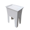 Einblock-Waschbecken für draußen mit Platte 59x41x75cm Jo Sales