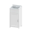 Mong Schrank mit Waschbecken 1 Tür aus Waschharz 40x40cm Angebot