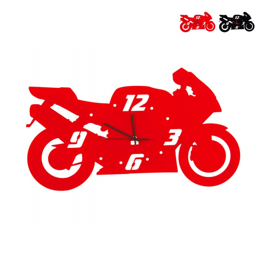 Horloge murale artisanale salon chambre enfant Moto Ceart Promotion Horloge murale artisanale salon chambre enfant Moto Ceart Promotion