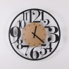 Orologio rotondo da parete 60cm moderno numeri grandi Ilenia Ceart Misure