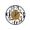 Orologio rotondo da parete 60cm moderno numeri grandi Ilenia Ceart Scelta