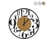 Orologio rotondo da parete 60cm moderno numeri grandi Ilenia Ceart Promozione