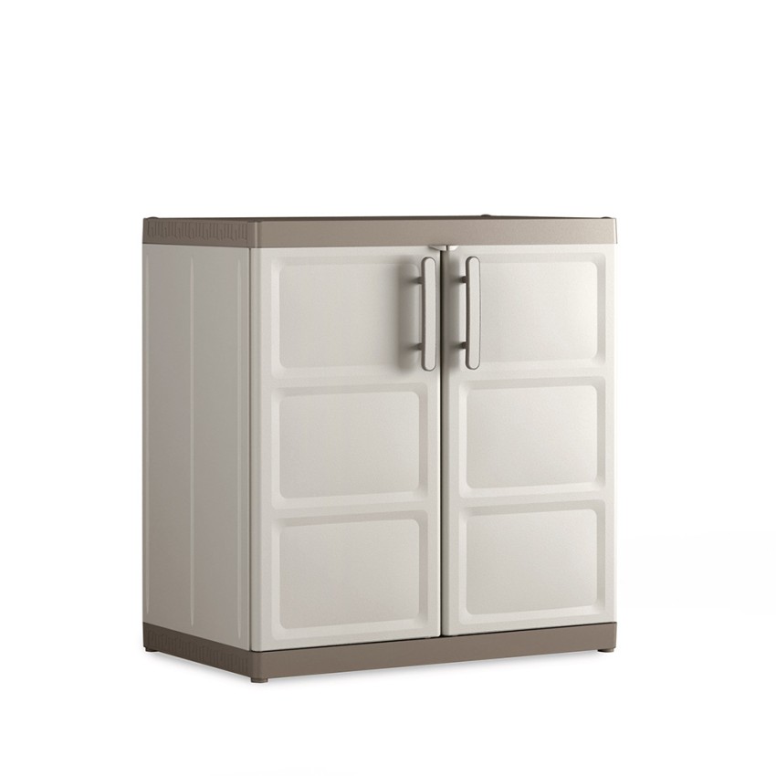 Armoire de rangement buanderie 2 étagères Excellence XL Basso Keter Promotion Armoire de rangement buanderie 2 étagères Excellence XL Basso Keter Promotion