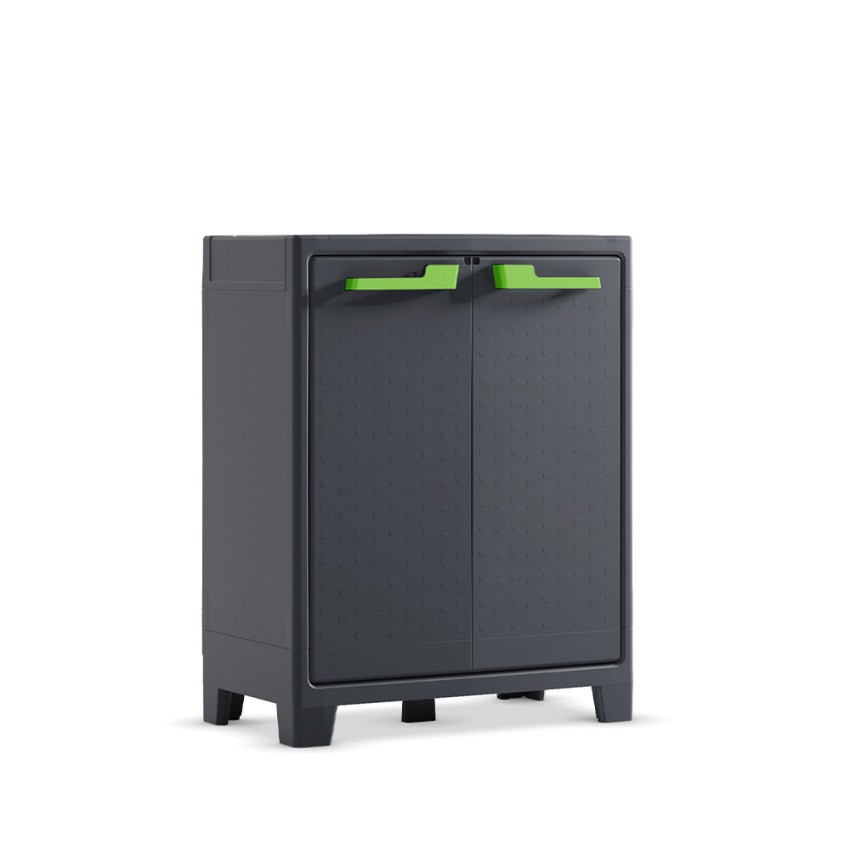 Armoire d'extérieur polyvalente 2 étagères ajustables Moby Basso XL Keter Promotion Armoire d'extérieur polyvalente 2 étagères ajustables Moby Basso XL Keter Promotion