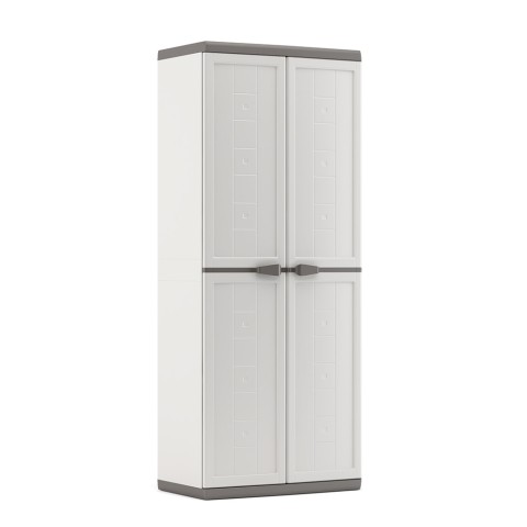 Armoire de jardin extérieure 5 étagères gris noir Titan High XL Keter