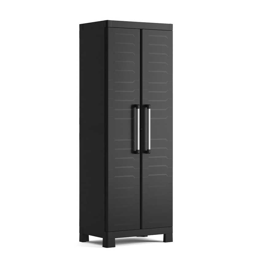 Keter Schrank für Garage, 4 Einlegeböden, schwarz, Modell Detroit Alto Aktion Keter Schrank für Garage, 4 Einlegeböden, schwarz, Modell Detroit Alto Aktion