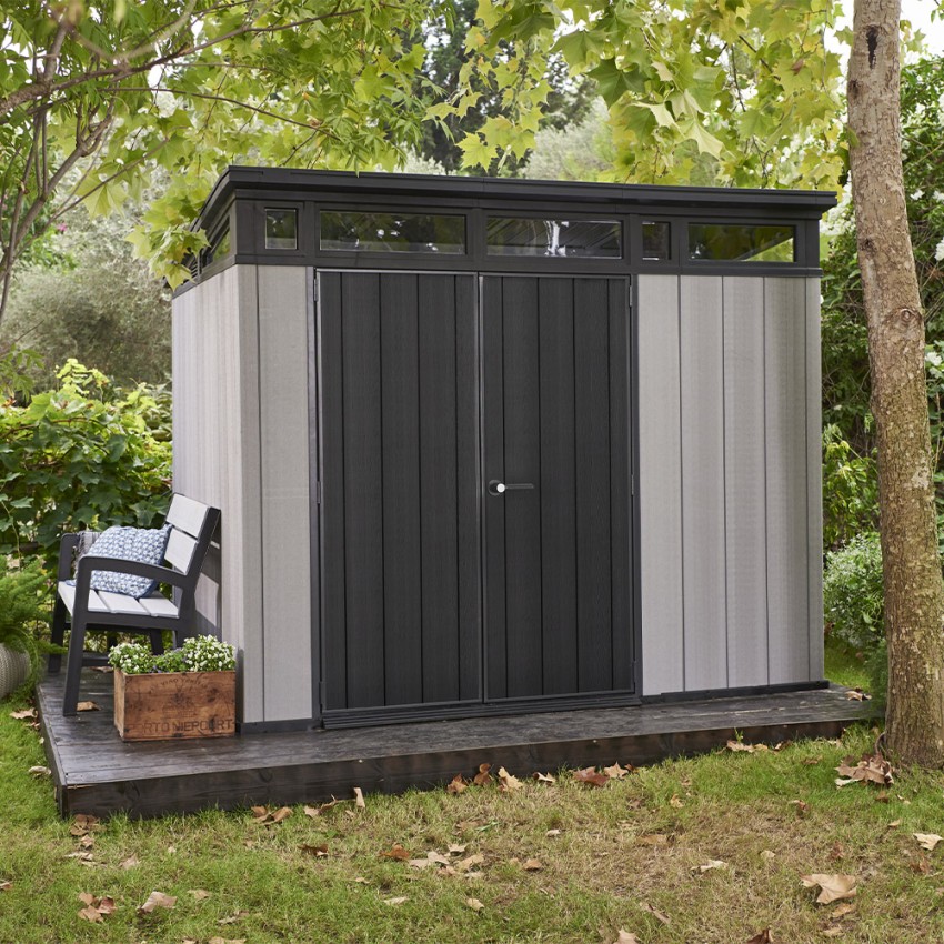 Keter Gartenhaus aus Harz 277x218x226cm Artisan 9x7 K235881 Aktion Keter Gartenhaus aus Harz 277x218x226cm Artisan 9x7 K235881 Aktion