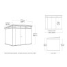 Keter Gartenhaus aus Harz 277x218x226cm Artisan 9x7 K235881 Lagerbestand