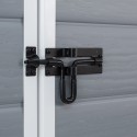 Casetta da giardino in resina PVC con pavimento 129x103x196cm Manor 4x3 Keter Caratteristiche