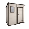 Casetta box attrezzi da giardino in resina PVC 183,5x111x200,5cm Manor Pent 6x4 Keter Sconti