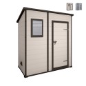 Casetta box attrezzi da giardino in resina PVC 183,5x111x200,5cm Manor Pent 6x4 Keter Promozione