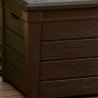 Baule da esterno in resina multiuso attrezzi giardino Brightwood Keter Stock