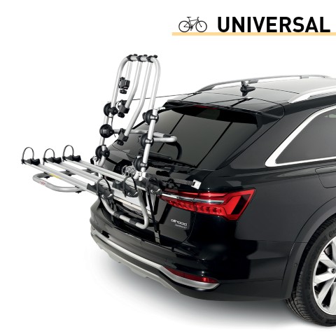 Universeller Fahrradträger für 3 Fahrräder Heckklappe Bici Ok Mtb 75 Aktion