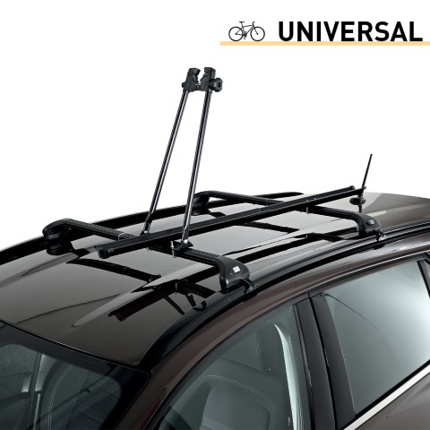 Portabici universale da tetto auto in acciaio Bici 1000 New Promozione
