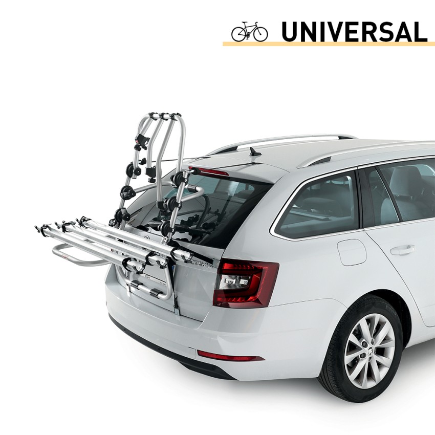 Universeller Heckklappen-Fahrradträger für 2 Fahrräder Bici Ok 2 Aktion Universeller Heckklappen-Fahrradträger für 2 Fahrräder Bici Ok 2 Aktion