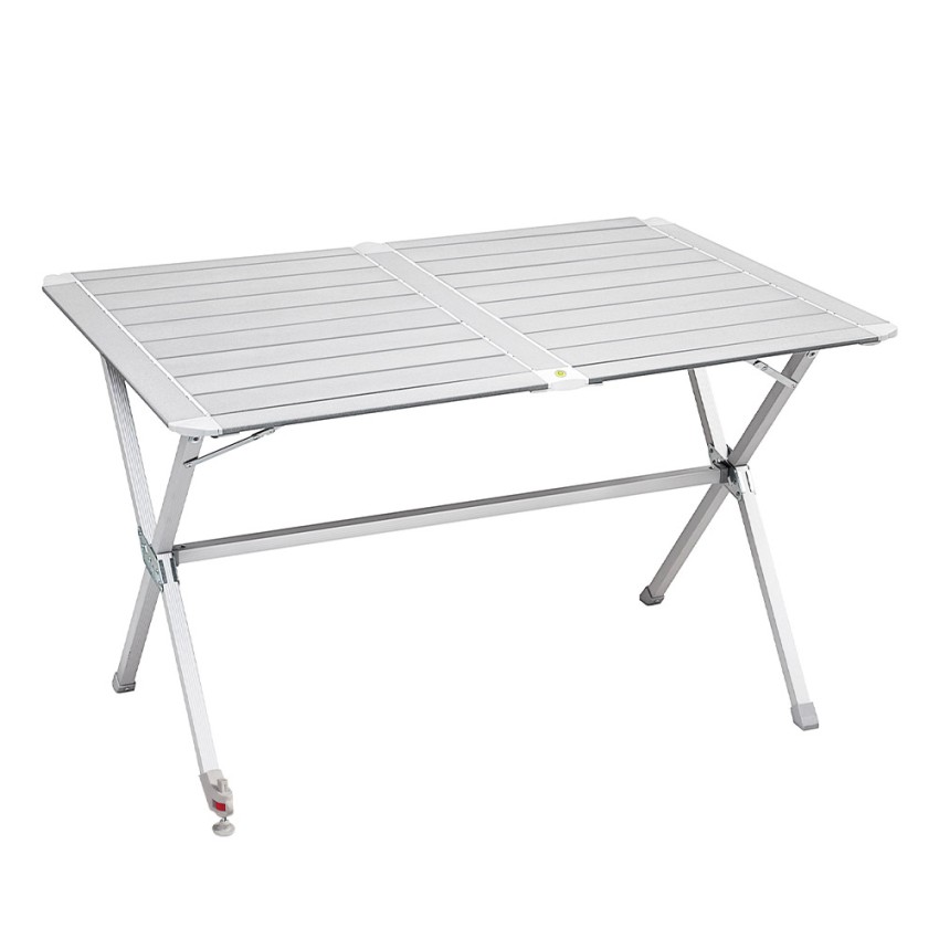 Table de camping pliable 110x71cm Silver Gapless Level 4 Brunner Promotion Table de camping pliable 110x71cm Silver Gapless Level 4 Brunner Promotion