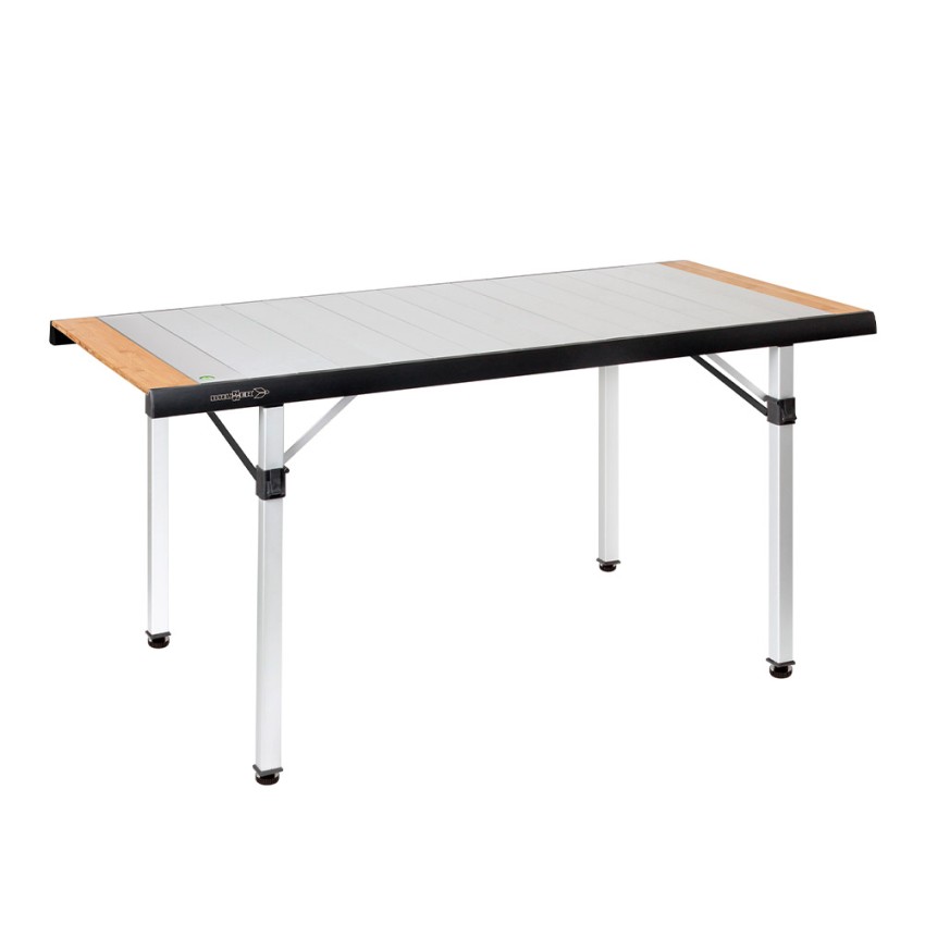 Klappbarer Campingtisch Aluminium-Holz 146x70 Quadra Tropic 6 Brunner Aktion Klappbarer Campingtisch Aluminium-Holz 146x70 Quadra Tropic 6 Brunner Aktion