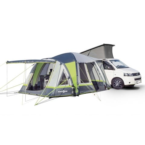 Universelles aufblasbares Zelt 340x380 für Van-Kleinbus Trouper XL Brunner