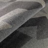 Moderner rechteckiger Teppich im geometrischen Stil für Wohnzimmer und Büro GRI223 Angebot
