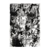 Abstrakte rechteckige grau schwarz weiß modernes Design Teppich GRI226 Verkauf