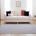 Tapis moderne rectangulaire intérieur extérieur salon véranda CSGRI002 Promotion