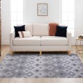 Tappeto design rettangolare moderno esterno salotto terrazza CSGRI003 Promozione
