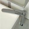 Miscelatore rubinetto lavabo bagno cromato leva monocomando E3001 Saldi