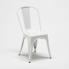 2 x sedie industrial acciaio cucina e bar steel one bianco ii scelta Offerta