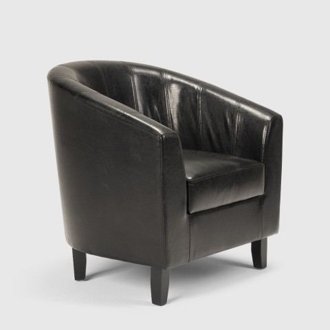 copy of Fauteuil De Cockpit En Simili Cuir Salon Bureau Salle D'attente Design Classique Seashell Aktion